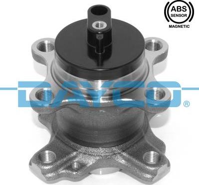 Dayco KWD1406 - Комплект подшипника, ступицы колеса abcparts.ee