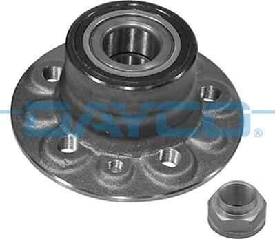 Dayco KWD1595 - Комплект подшипника, ступицы колеса abcparts.ee