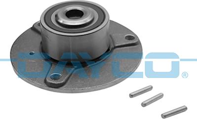 Dayco KWD1515 - Комплект подшипника, ступицы колеса abcparts.ee