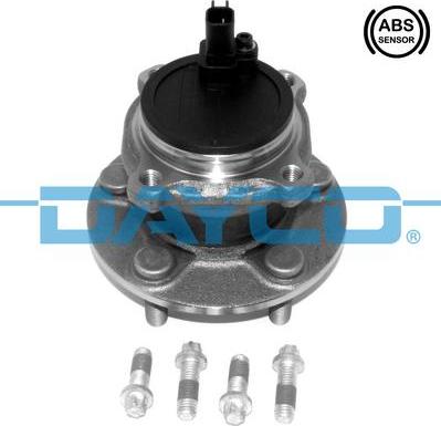 Dayco KWD1028 - Комплект подшипника, ступицы колеса abcparts.ee