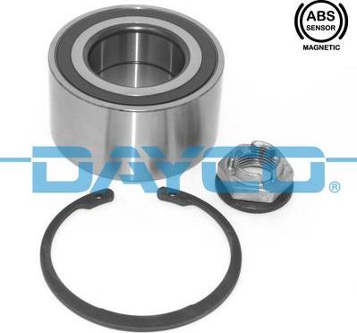 Dayco KWD1307 - Комплект подшипника, ступицы колеса abcparts.ee