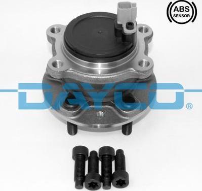 Dayco KWD1324 - Комплект подшипника, ступицы колеса abcparts.ee