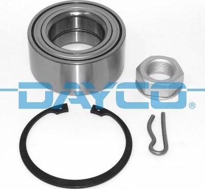 Dayco KWD1243 - Комплект подшипника, ступицы колеса abcparts.ee