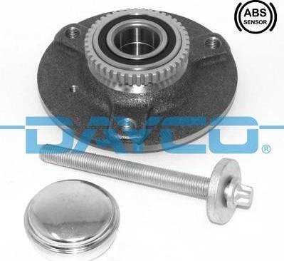Dayco KWD1230 - Комплект подшипника, ступицы колеса abcparts.ee
