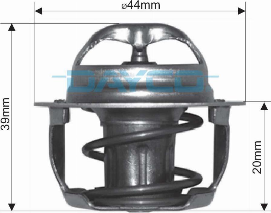 DAYCO-AU DT22A - Термостат охлаждающей жидкости / корпус abcparts.ee