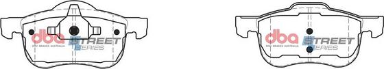 DBA Australia DB1445SS - Тормозные колодки, дисковые, комплект abcparts.ee