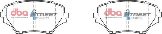 DBA Australia DB1432SS - Тормозные колодки, дисковые, комплект abcparts.ee