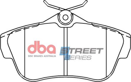 DBA Australia DB15132SS - Тормозные колодки, дисковые, комплект abcparts.ee