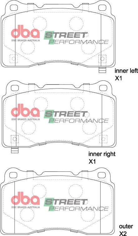DBA Australia DB1695SP - Тормозные колодки, дисковые, комплект abcparts.ee