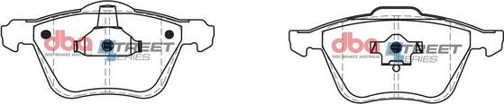 DBA Australia DB1658SS - Тормозные колодки, дисковые, комплект abcparts.ee