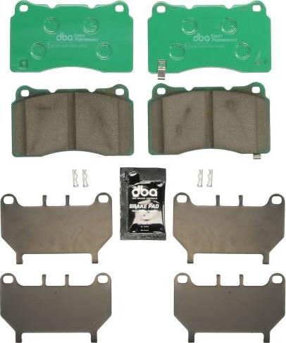 DBA Australia DB1678SP - Комплект высокоэффективных тормозных колодок abcparts.ee