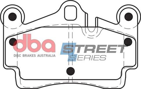 DBA Australia DB1677SS - Тормозные колодки, дисковые, комплект abcparts.ee