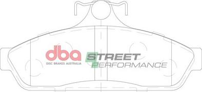 DBA Australia DB1086SP - Комплект высокоэффективных тормозных колодок abcparts.ee