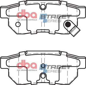 DBA Australia DB1163SS - Тормозные колодки, дисковые, комплект abcparts.ee