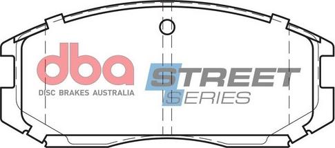 DBA Australia DB1277SS - Тормозные колодки, дисковые, комплект abcparts.ee