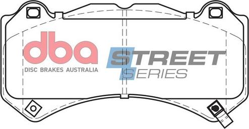 DBA Australia DB2375SS - Тормозные колодки, дисковые, комплект abcparts.ee