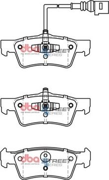 DBA Australia DB2201SS - Тормозные колодки, дисковые, комплект abcparts.ee