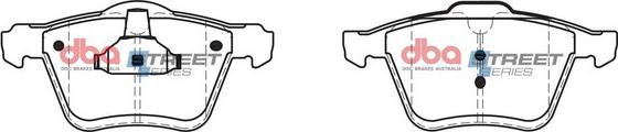 DBA Australia DB2236SS - Тормозные колодки, дисковые, комплект abcparts.ee