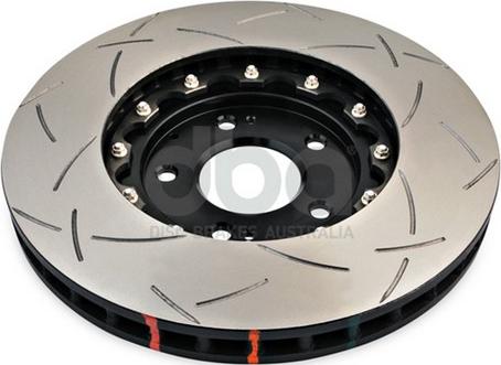 DBA Australia DBA52218BLKS - Экономичный тормозной диск abcparts.ee