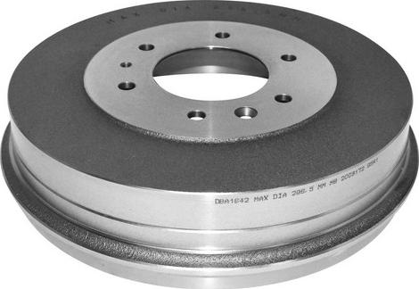 DBA Australia DBA1642 - Тормозной барабан abcparts.ee
