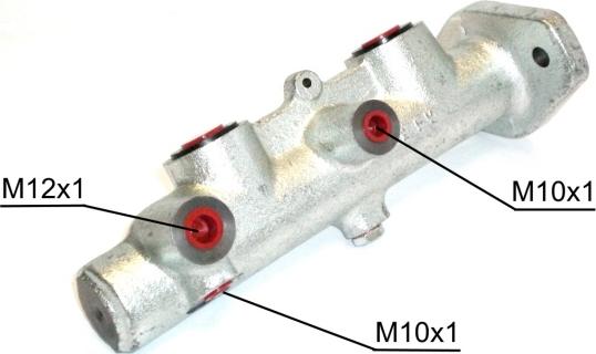 DEEVO BU51107 - Главный тормозной цилиндр abcparts.ee