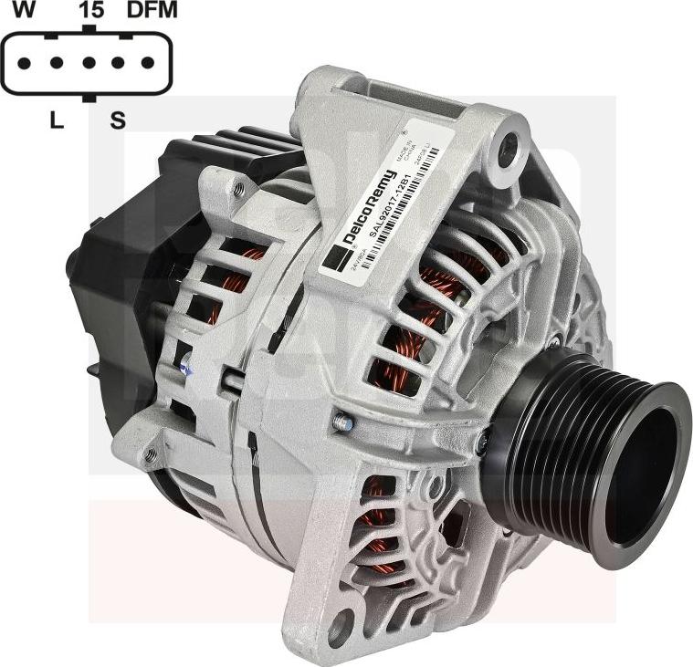 Delco Remy SAL92017-12B1 - Генератор abcparts.ee