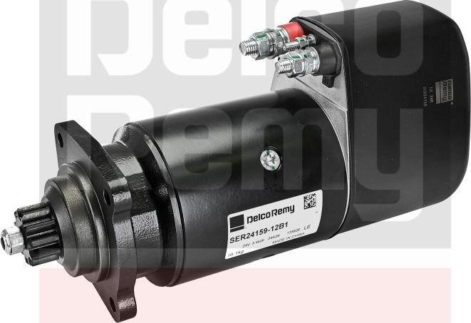 Delco Remy SER24159-12B1 - Стартер abcparts.ee
