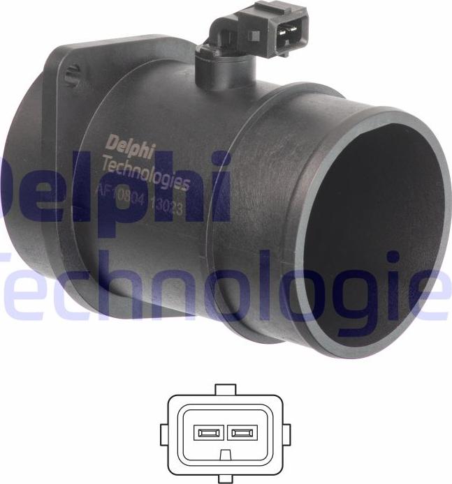 Delphi AF10804-12B1 - Датчик потока, массы воздуха abcparts.ee