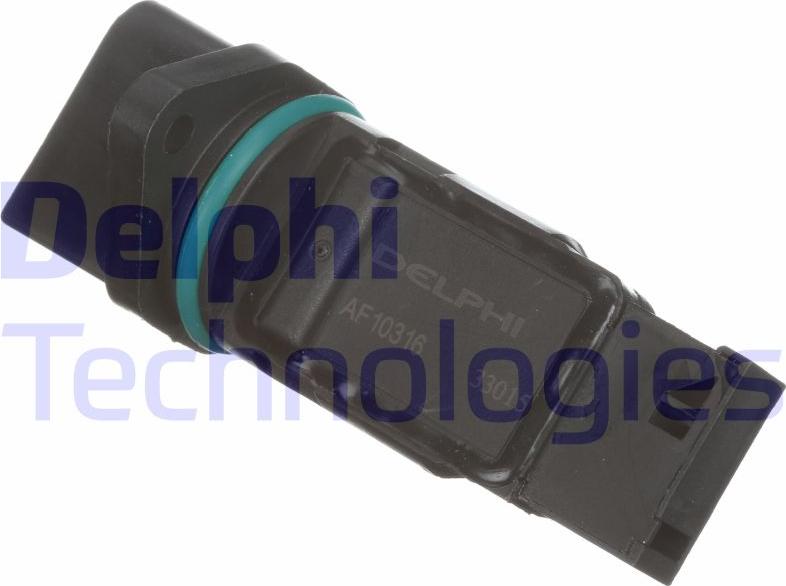 Delphi AF10316-12B1 - Датчик потока, массы воздуха abcparts.ee