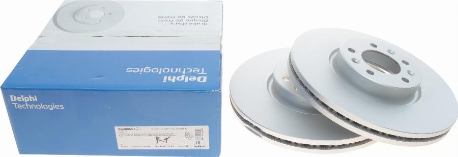 Delphi BG4805C - Тормозной диск abcparts.ee