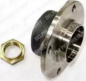 Delphi BK457 - Ступица колеса, поворотный кулак abcparts.ee