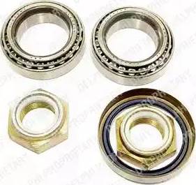 Delphi BK401 - Комплект подшипника, ступицы колеса abcparts.ee