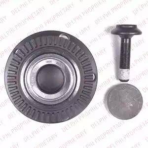 Delphi BK1434 - Ступица колеса, поворотный кулак abcparts.ee