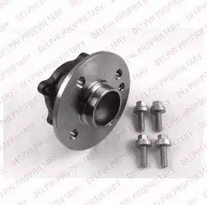 Delphi BK1513 - Ступица колеса, поворотный кулак abcparts.ee