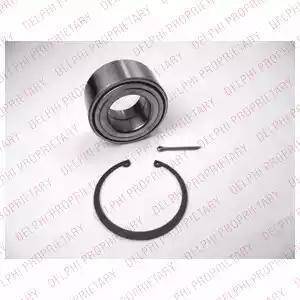 Delphi BK1583 - Комплект подшипника, ступицы колеса abcparts.ee
