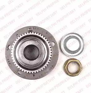 Delphi BK1385 - Ступица колеса, поворотный кулак abcparts.ee