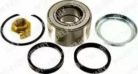 Delphi BK249 - Комплект подшипника, ступицы колеса abcparts.ee