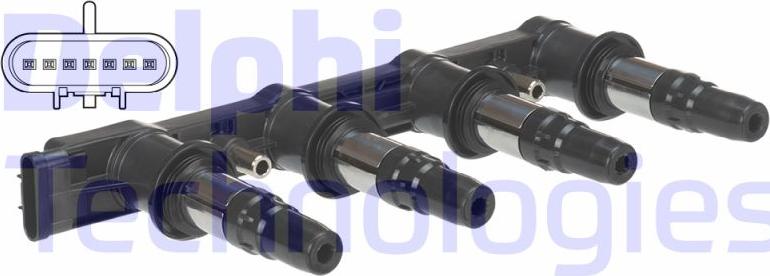 Delphi CE01841-12B1A - Катушка зажигания abcparts.ee