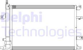 Delphi CF20316 - Конденсатор кондиционера abcparts.ee