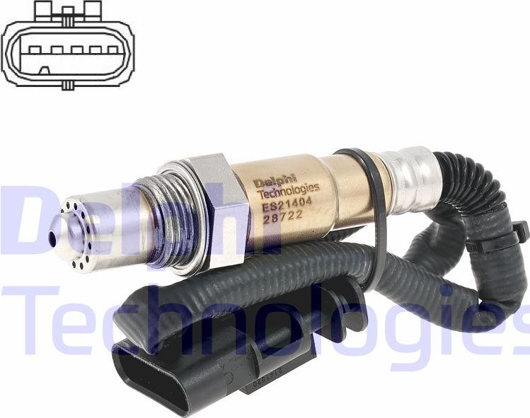 Delphi ES21404-12B1 - Lambda andur abcparts.ee