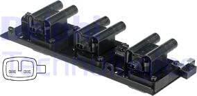 Delphi GN10464-12B1 - Катушка зажигания abcparts.ee