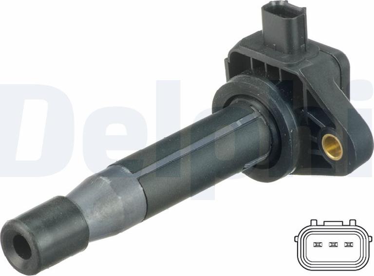 Delphi GN10426-11B1 - Катушка зажигания abcparts.ee