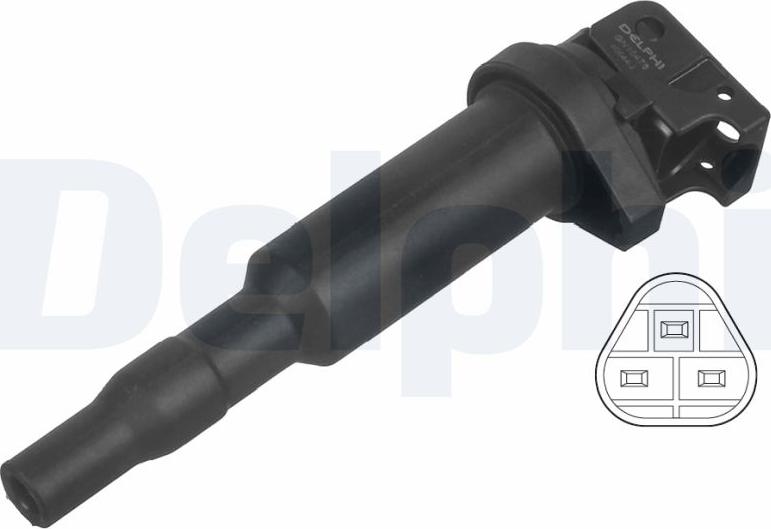 Delphi GN10475-19B1 - Катушка зажигания abcparts.ee
