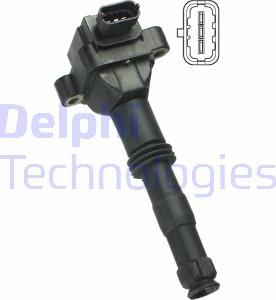 Delphi GN10504-17B1 - Катушка зажигания abcparts.ee