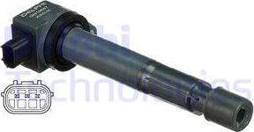 Delphi GN10647-12B1 - Катушка зажигания abcparts.ee