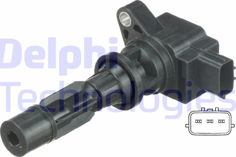 Delphi GN10623-12B1 - Катушка зажигания abcparts.ee