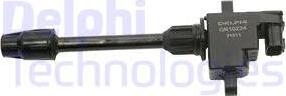 Delphi GN10224-17B1 - Катушка зажигания abcparts.ee