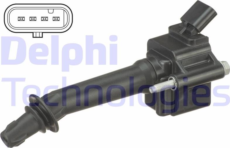 Delphi GN10796-12B1 - Катушка зажигания abcparts.ee