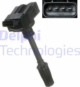 Delphi GN10741-11B1 - Катушка зажигания abcparts.ee