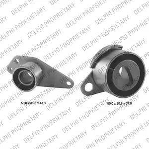 Delphi KDB108 - Комплект зубчатого ремня ГРМ abcparts.ee